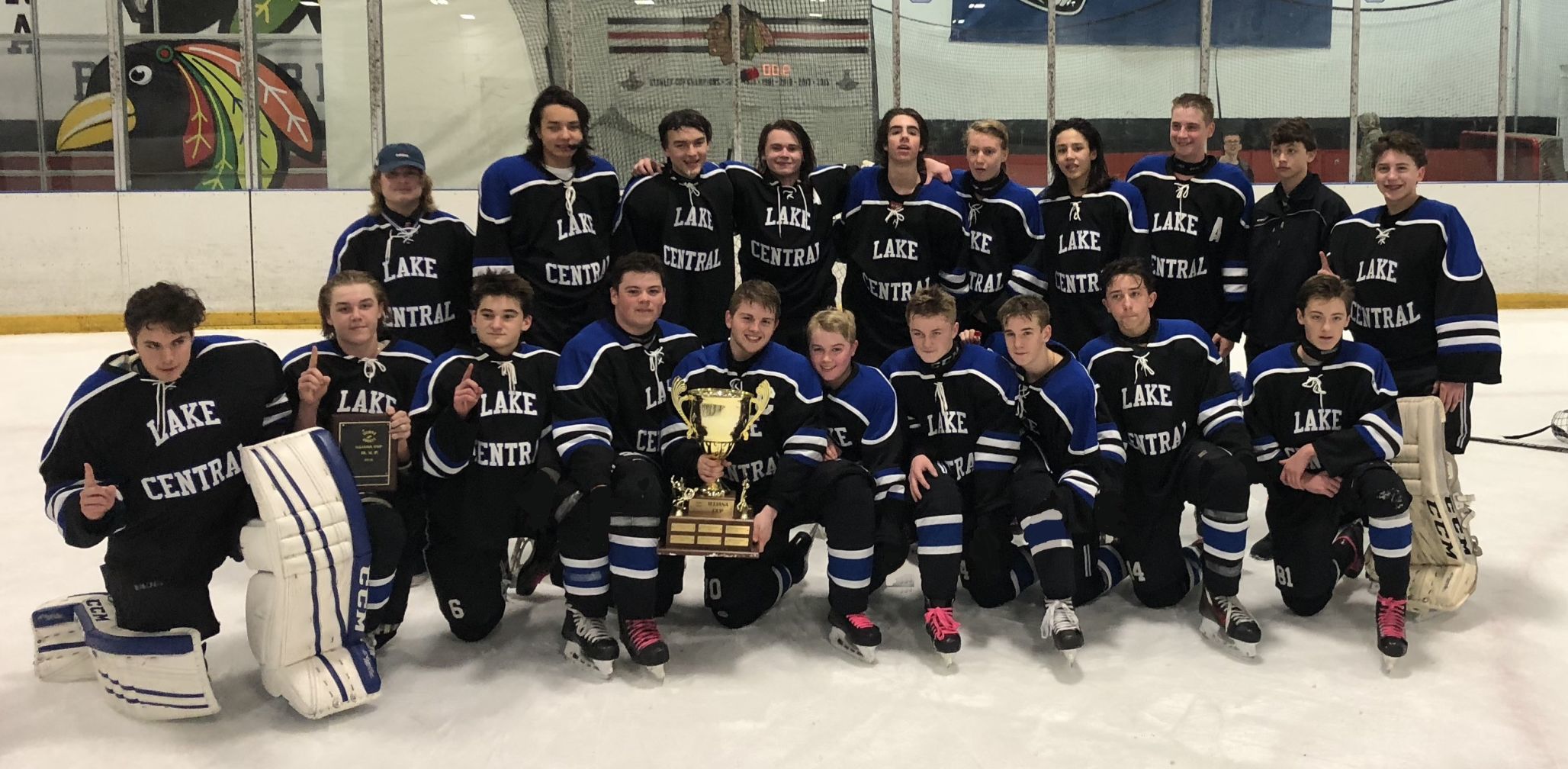 Lake Central hockey team wins Illiana Cup